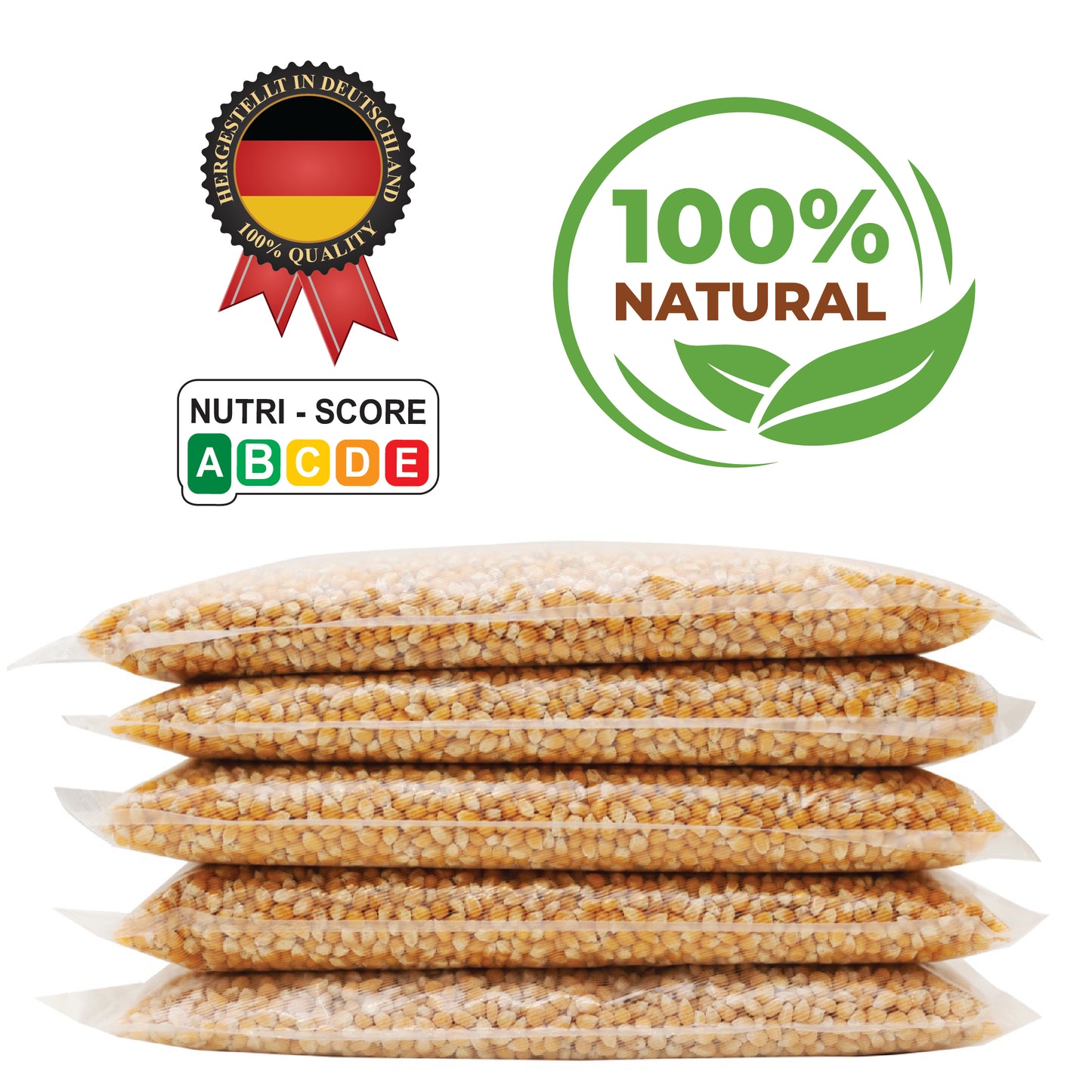 Butterfly Popcorn Flavorless from Germany (4.50€ incl. 7% VAT/kg)