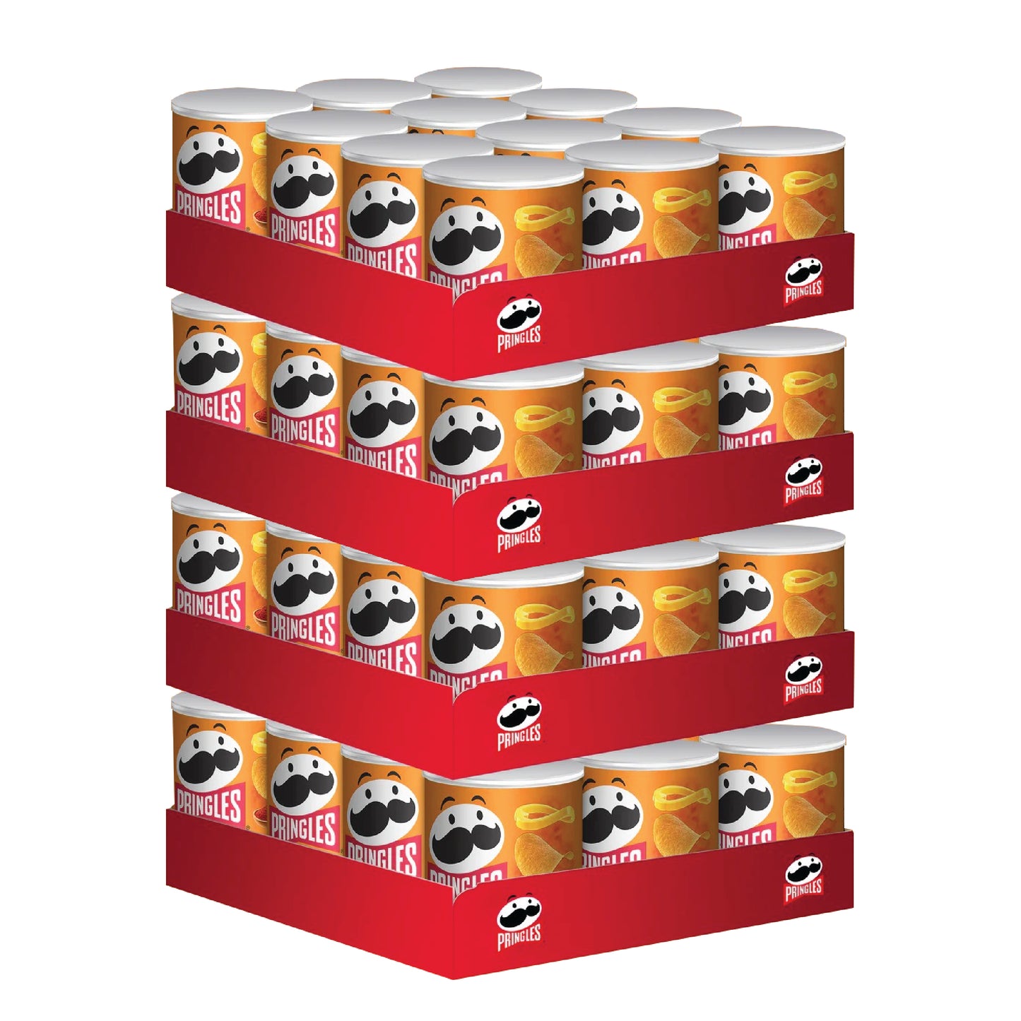 Pringles 40g Dosen – 48 Stück (4x12 Kartons) – inkl. 7% MwSt. – 0,78 €/Stück