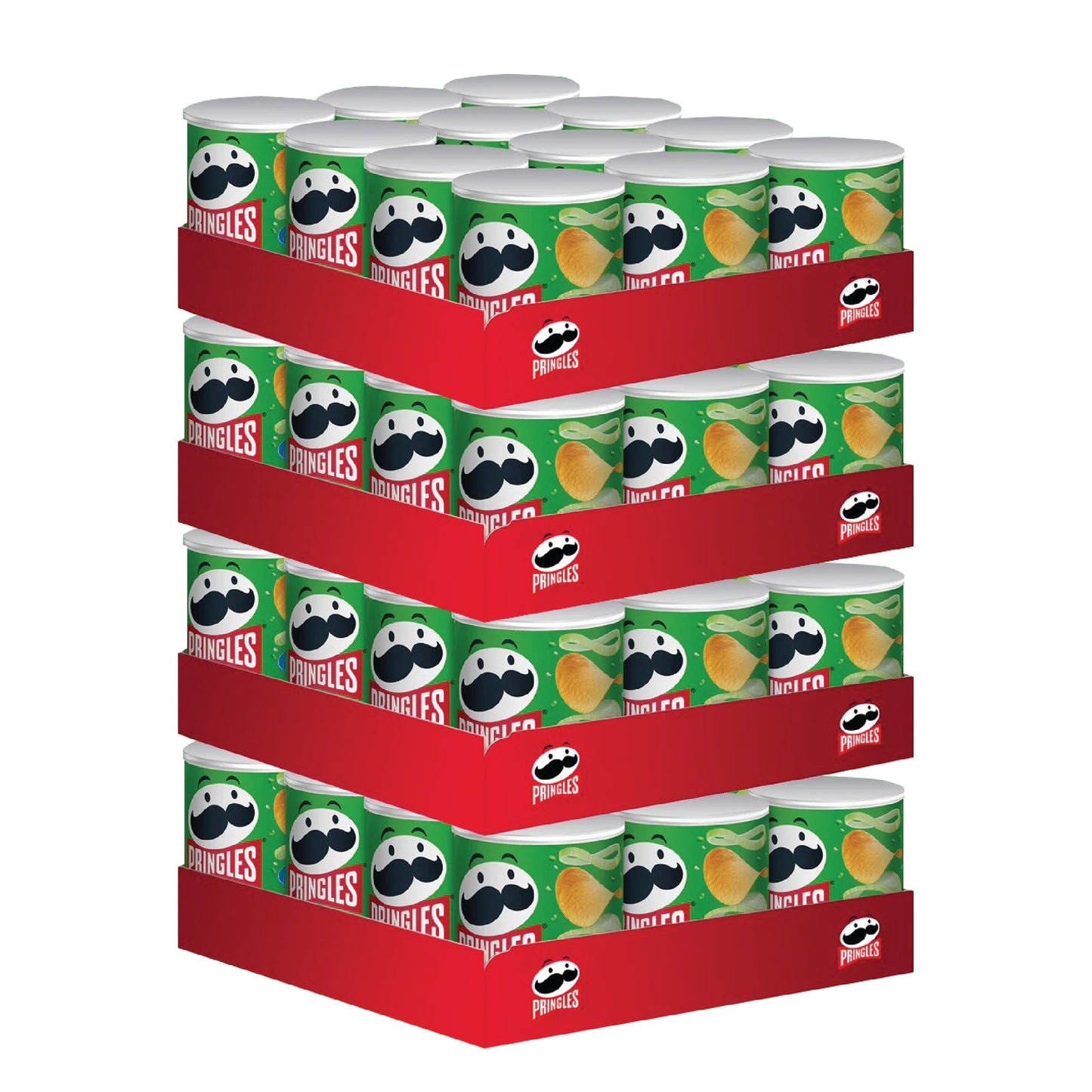 Pringles 40g Dosen – 48 Stück (4x12 Kartons) – inkl. 7% MwSt. – 0,78 €/Stück