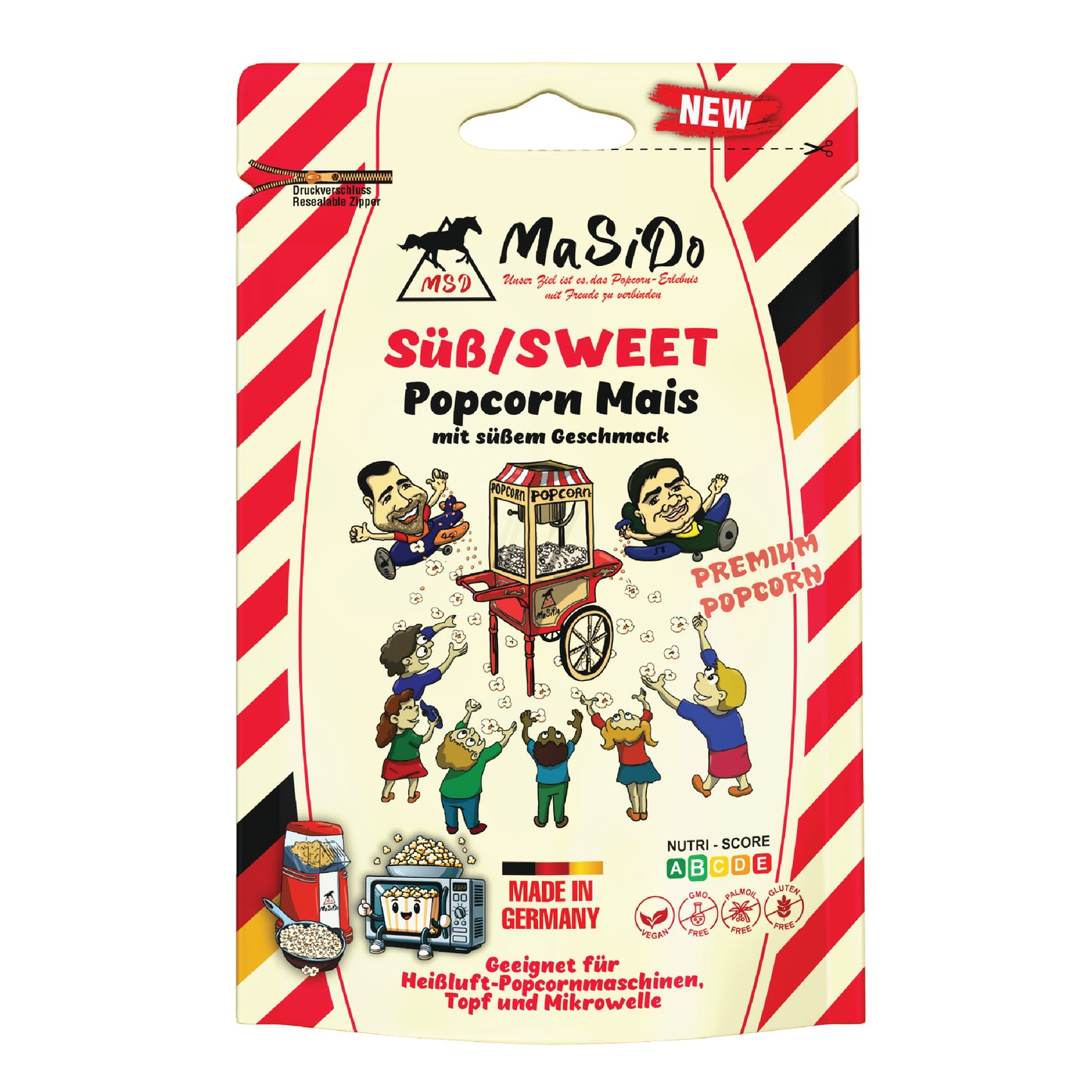 2x 500g Popcorn-Mais (15,90 € / 1 kg) inkl. 7% MwSt.