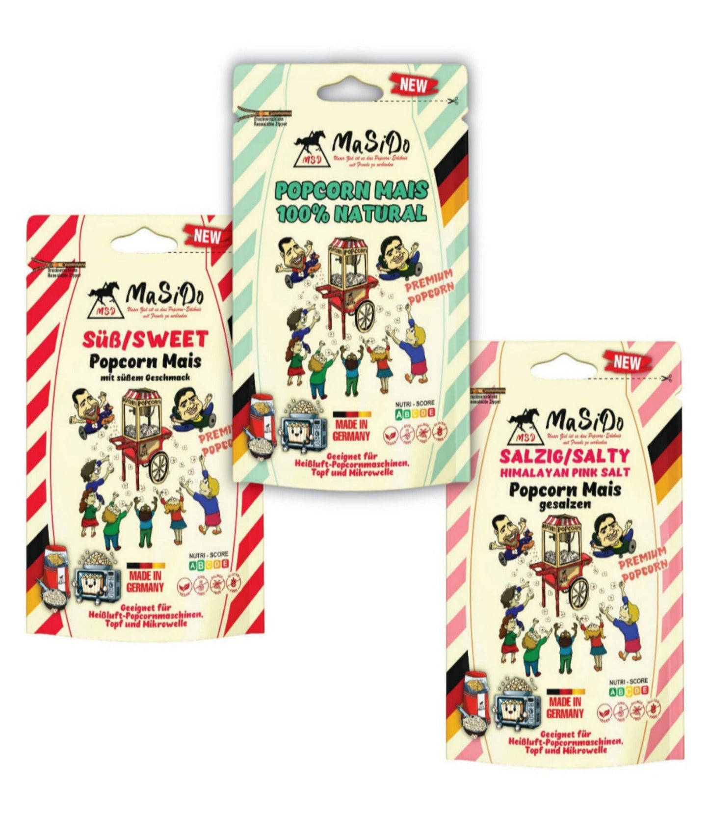 2x 500g Popcorn-Mais (15,90 € / 1 kg) inkl. 7% MwSt.