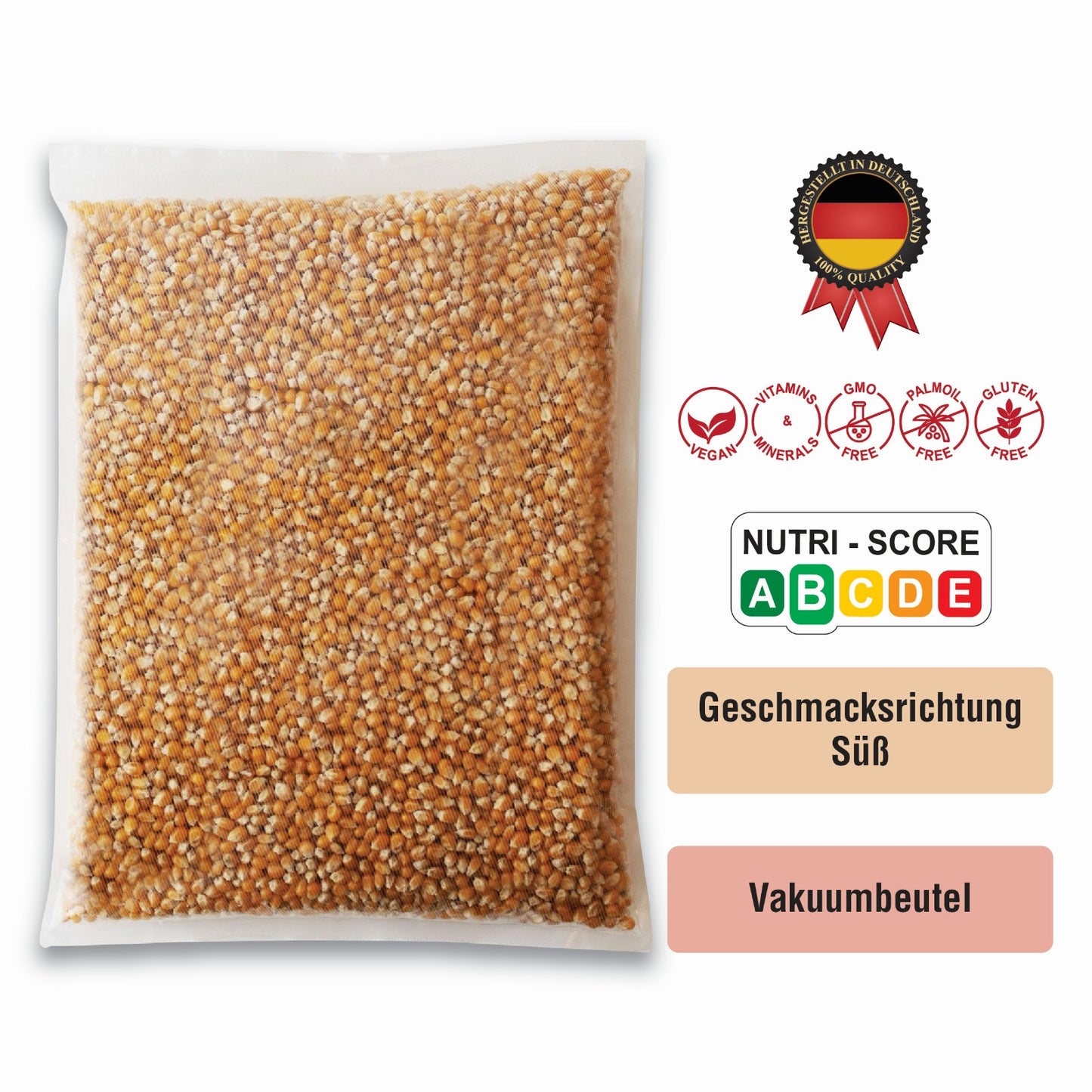 Premium Popcorn-Mais – 4 kg & Großgebinde (inkl. 7 % MwSt.)