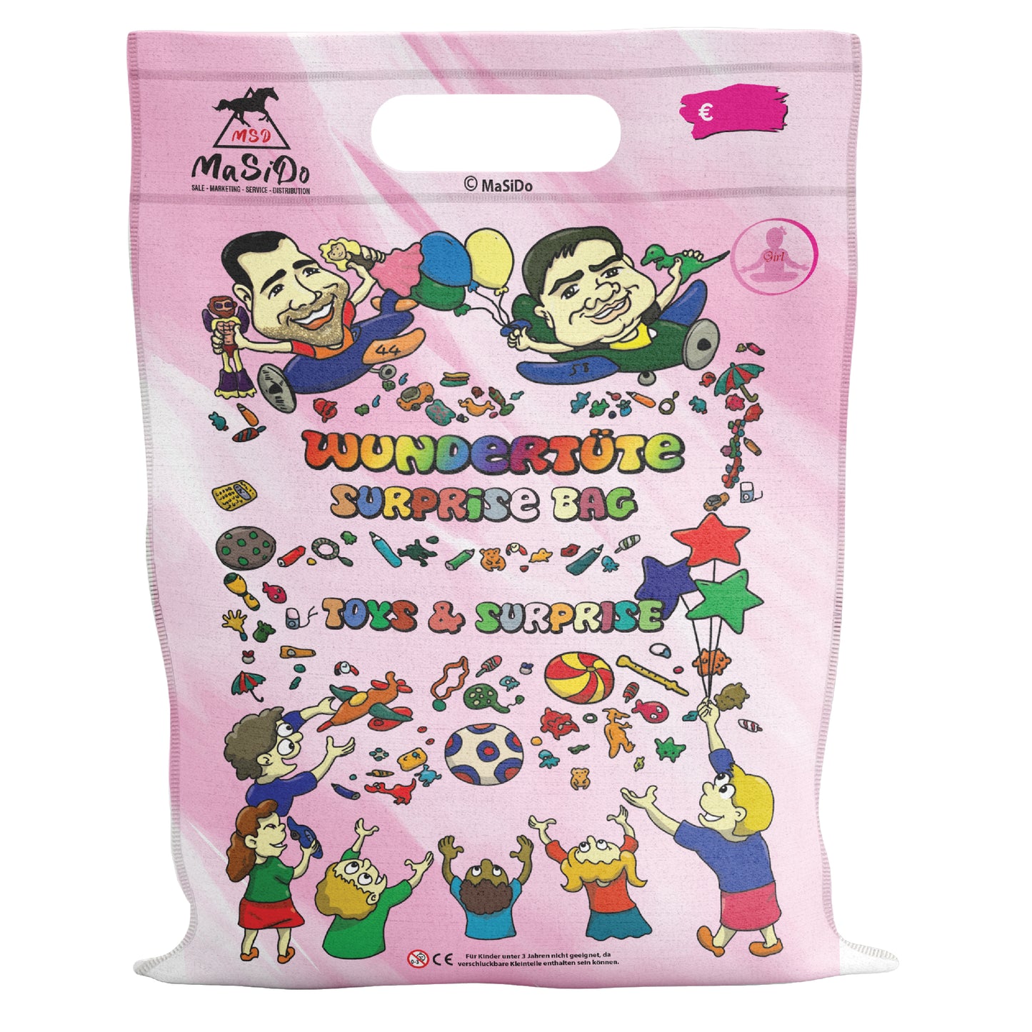 Combo box surprise bag + popcorn corn (incl. 19% VAT)