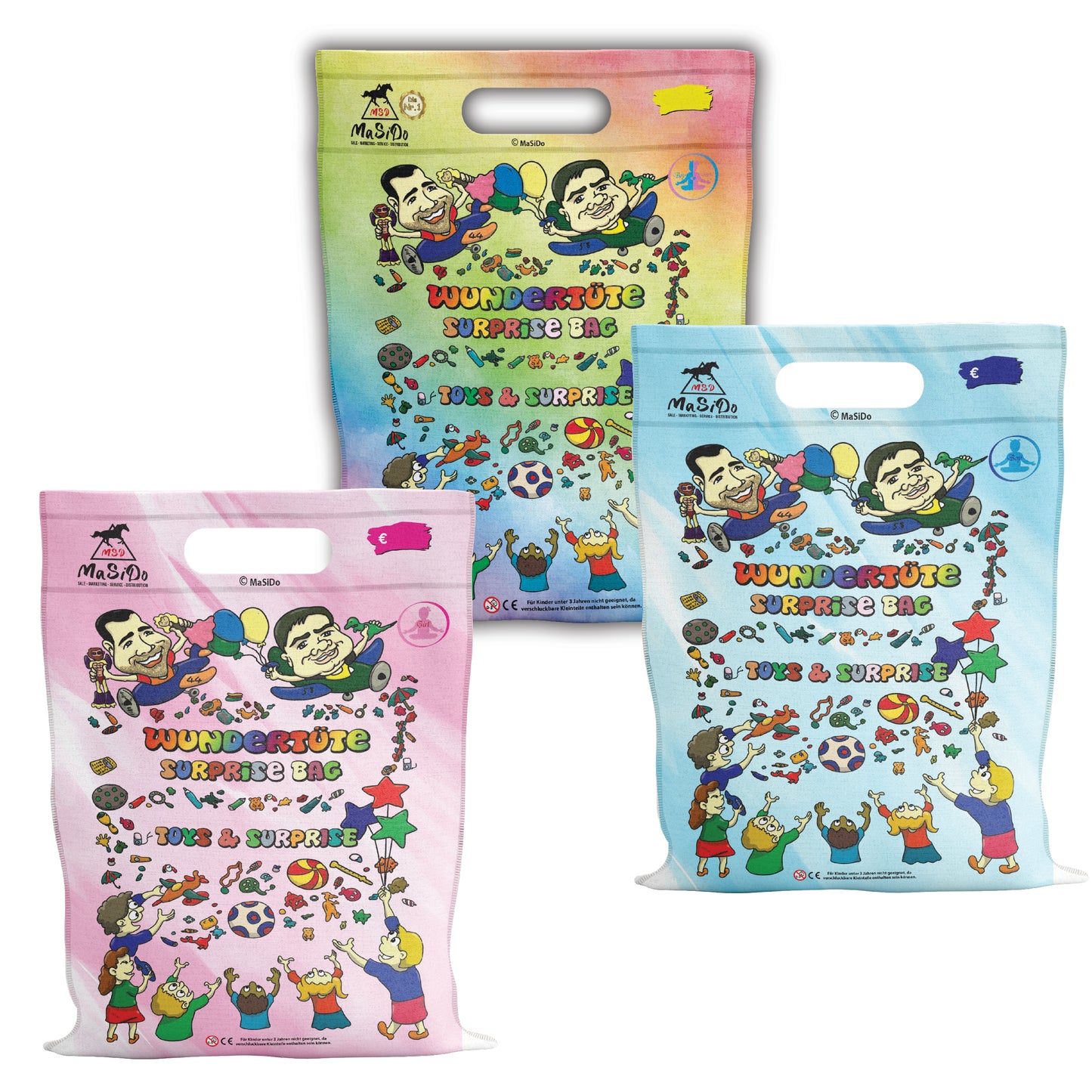 Combo box surprise bag + popcorn corn (incl. 19% VAT)